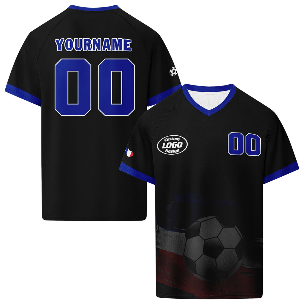 Custom France 2026 World Cup Football Shirt Customized Soccer Jersey for Fans Add Your Name & Number FZ190-F025083-5