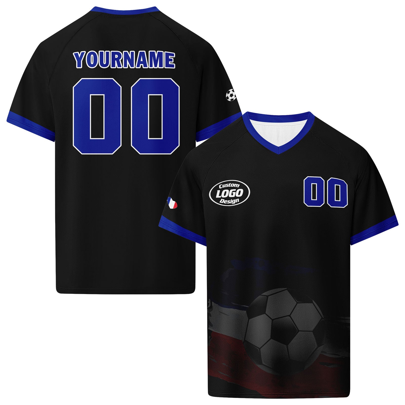 Custom France 2026 World Cup Football Shirt Customized Soccer Jersey for Fans Add Your Name & Number FZ190-F025083-5
