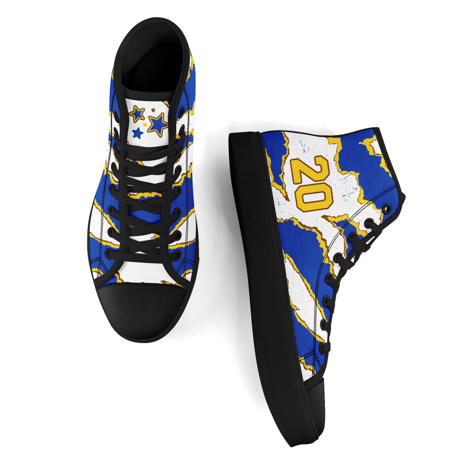 Custom Uruguay 2026 World Cup Sneakers DIY Country Flag Running Shoes Lightweight Sport Shoes Gift for Football Fans Personalized Team Name and Logo FN024-F009125-1