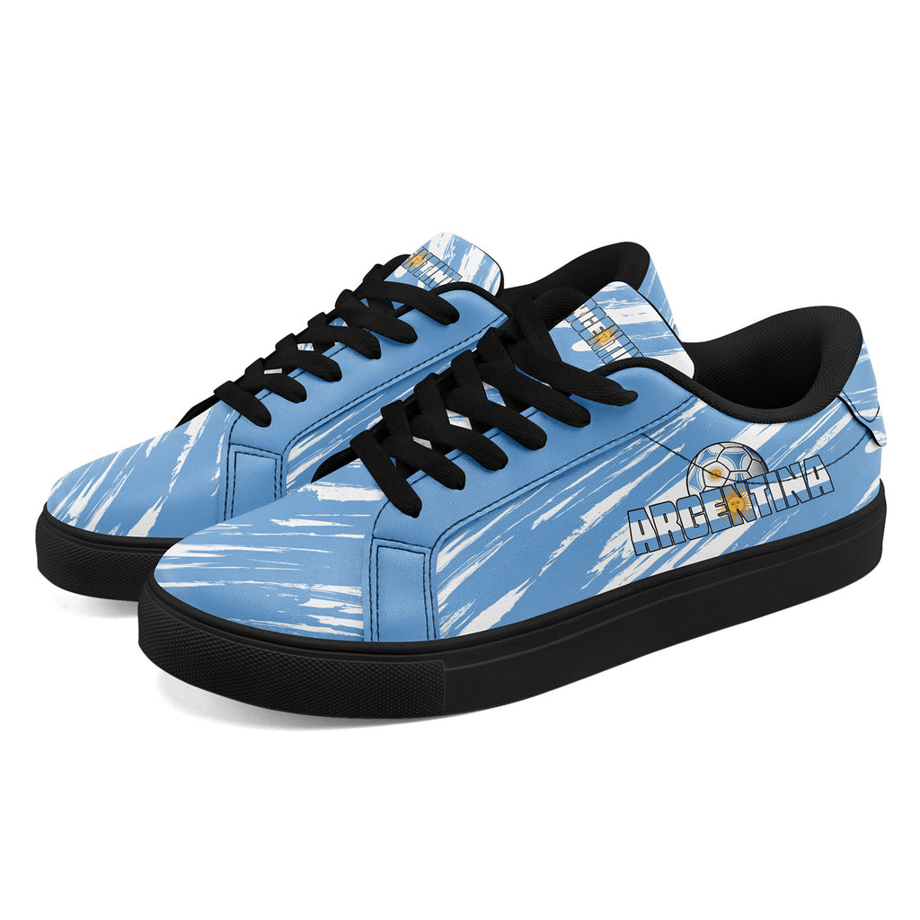 Custom 2026 World Cup Argentina Sneakers DIY Country Flag Running Shoes Lightweight Sport Shoes Gift for Football Fans Personalized Team Name and Logo FN023-F027051-4