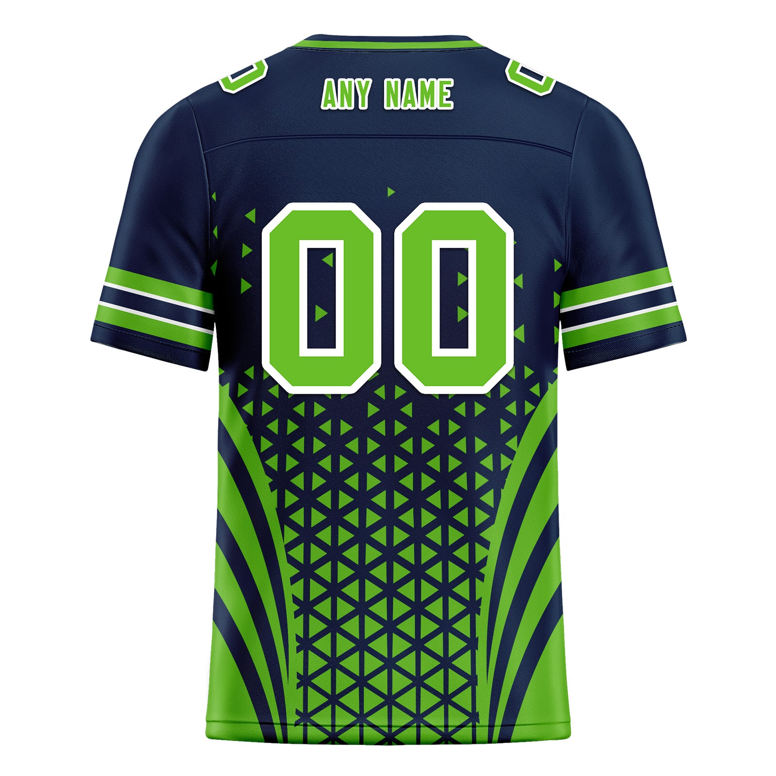 Custom Blue White Washington Football Jersey and Sports Shoes Combo Offer Personalized Combo ZH-D023031-27