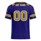 Custom Purple Baltimore Personalized Authentic Football Jersey FBJ02-D025033-4