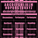 Custom Black Pink Soccer Sets Jersey Personalized SCJ101-D020131-5