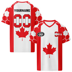 Custom Canada 2026 World Cup Football Shirt Customized Soccer Jersey for Fans Add Your Name & Number FZ190-F023094-2