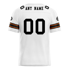 Custom White Cleveland Personalized Authentic Football Jersey FBJ02-D020256-29