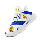 Custom Uruguay 2026 World Cup Sneakers DIY Country Flag Running Shoes Lightweight Sport Shoes Gift for Football Fans Personalized Team Name and Logo FN079-F009123-3