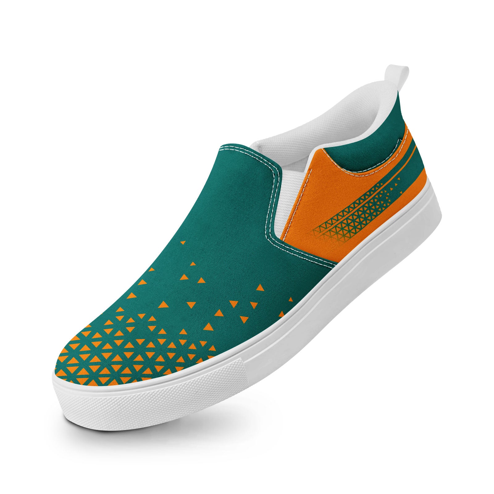Custom Canvas Sneakers Personalized Slip On Shoes FN071-E023042-6