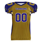 Custom Blue Yellow Maryland High-Performance American Football Jersey FBJ06-D023001-2