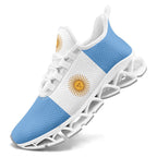Custom 2026 World Cup Argentina Sneakers DIY Country Flag Running Shoes Lightweight Sport Shoes Gift for Football Fans Personalized Team Name and Logo FN003XD-F027046-1