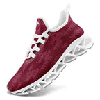 Custom Qatar 2026 World Cup Sneakers DIY Country Flag Running Shoes Lightweight Sport Shoes Gift for Football Fans Personalized Team Name and Logo FN003XD-F020030-4