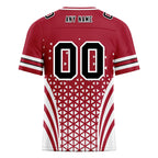 Custom Blue White New York Personalized Authentic Football Jersey FBJ02-D023033-21