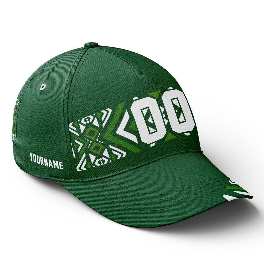Personalized 2026 Saudi Arabia Soccer Fan Hat - Add Your Name & Design Custom 2026 Football Tournament Hat YW061-F027100-6