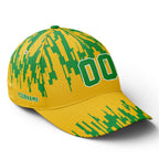 Personalized 2026 Brazil Soccer Fan Hat - Add Your Name & Design Custom 2026 Football Tournament Hat YW061-F027087-2