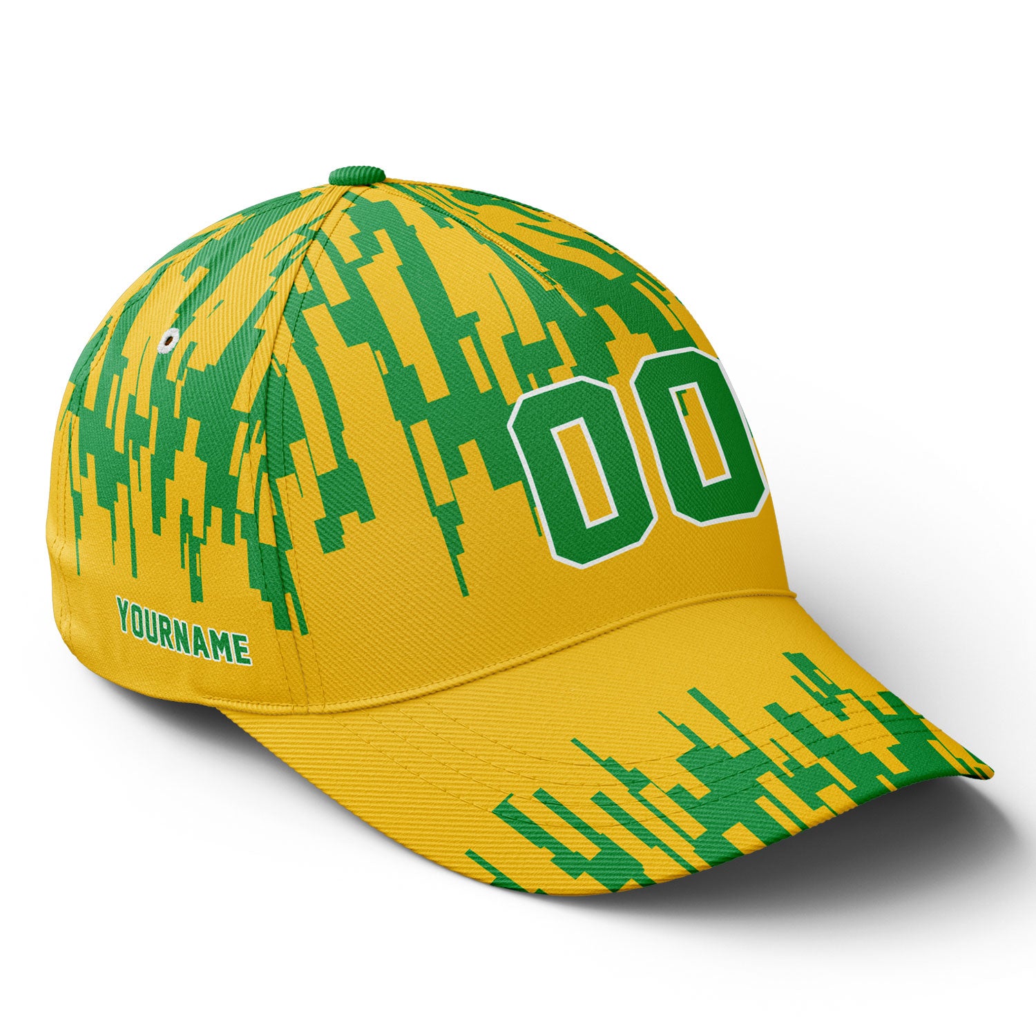 Personalized 2026 Brazil Soccer Fan Hat - Add Your Name & Design Custom 2026 Football Tournament Hat YW061-F027087-2