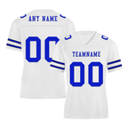 Custom White Classic Style Personalized Authentic Football Jersey FBJ02-bd0a700e