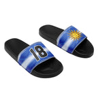 Custom Uruguay 2026 World Cup Sneakers DIY Country Flag Running Shoes Lightweight Sport Shoes Gift for Football Fans Personalized Team Name and Logo FN056-F009113-1