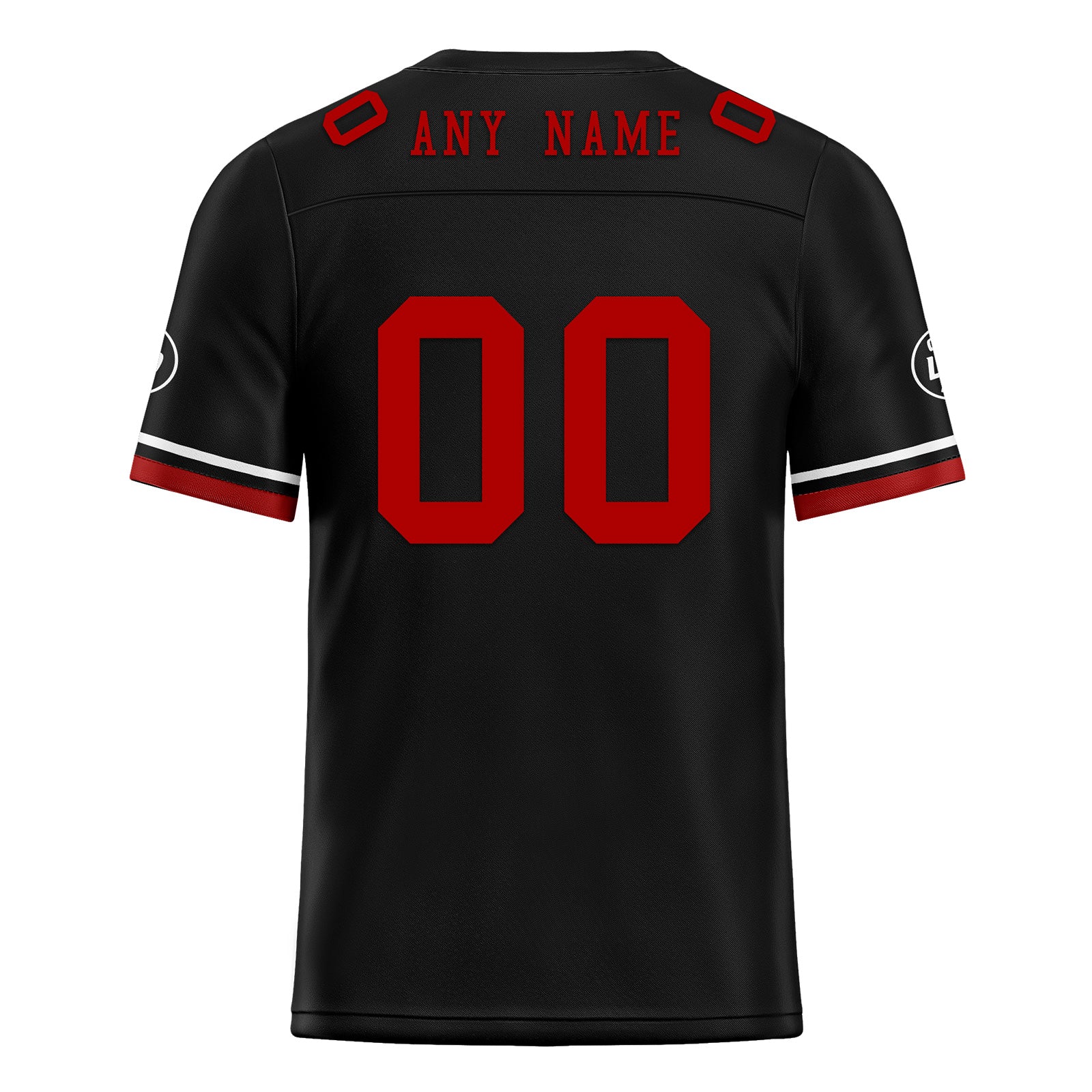 Custom Black Arizona Personalized Authentic Football Jersey FBJ02-D020263-1