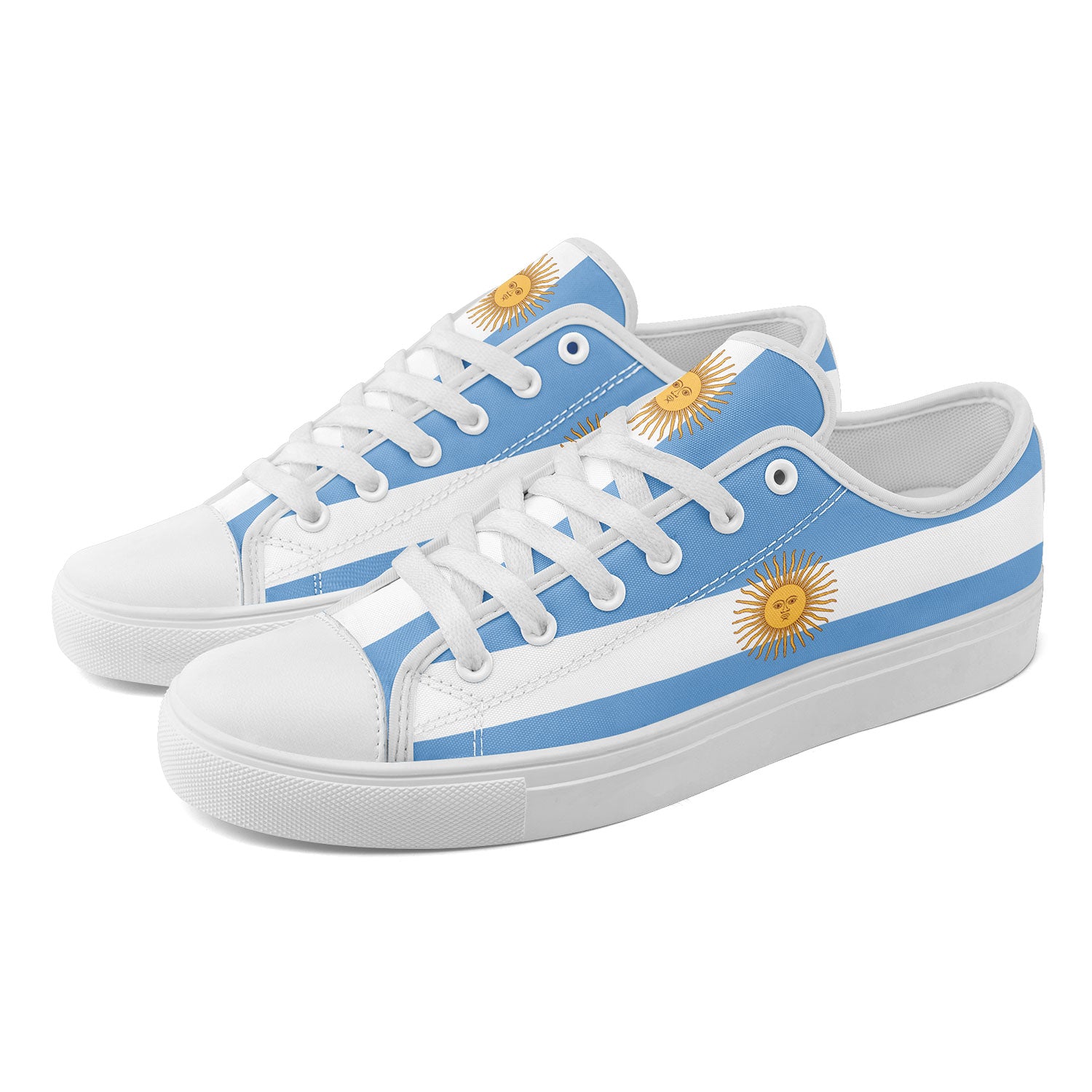 Custom 2026 World Cup Argentina Sneakers DIY Country Flag Running Shoes Lightweight Sport Shoes Gift for Football Fans Personalized Team Name and Logo FN027-F027053-1