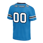 Custom Blue White Classic Style Personalized Authentic Football Jersey FBJ02-bd0a700c