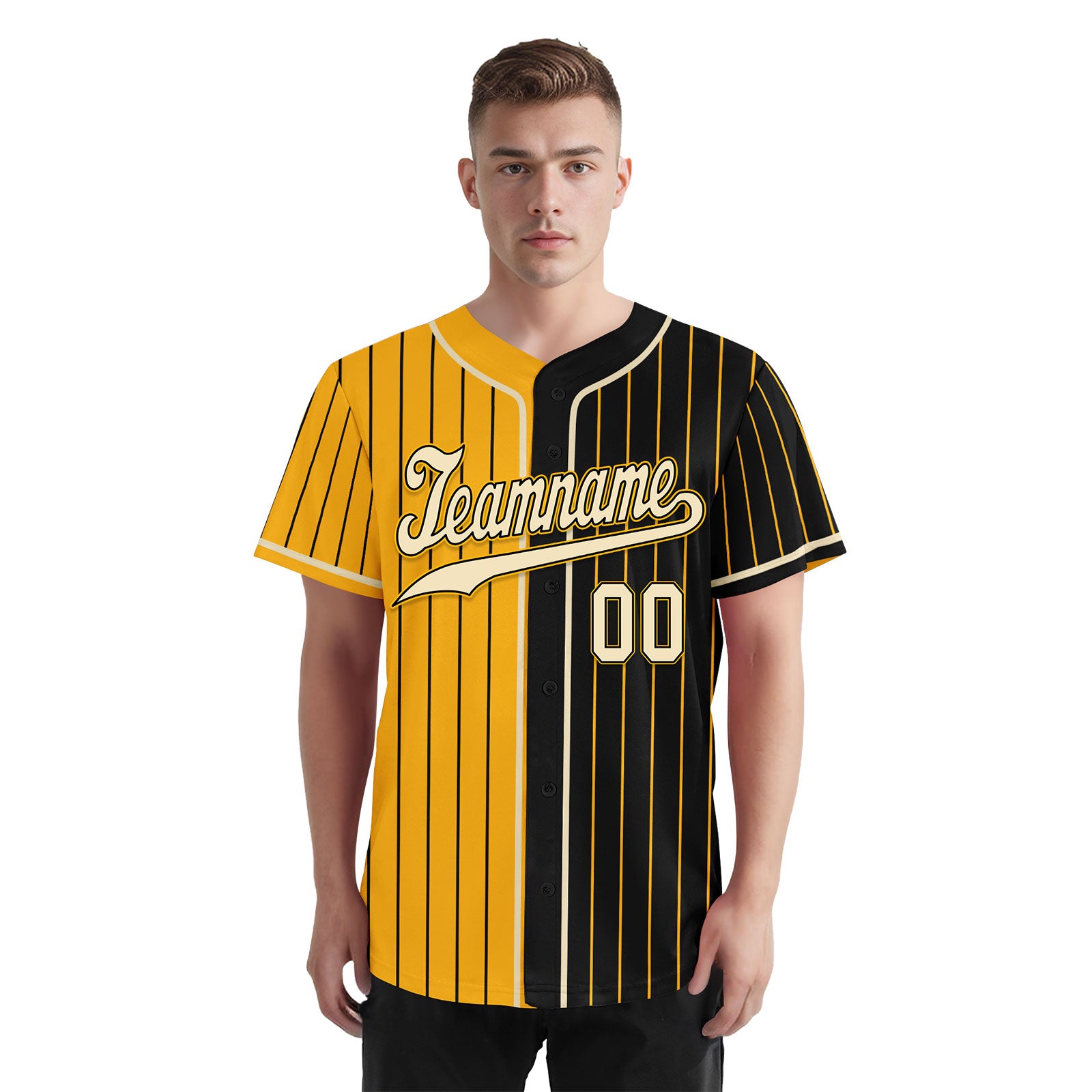 Custom Stripe Fashion Personalized Authentic Baseball Jersey BSBJ01-E06043-8
