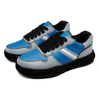 Custom Blue Gray Detroit Shoes Personalized Sneaker FN032-D020389-11