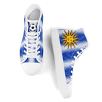 Custom Uruguay 2026 World Cup Sneakers DIY Country Flag Running Shoes Lightweight Sport Shoes Gift for Football Fans Personalized Team Name and Logo FN024-F009089-1