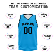 Custom Light Blue City Edition Personalized Sports Uniform Authentic Basketball Jersey BBJ01-D06101-13