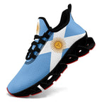 Custom 2026 World Cup Argentina Sneakers DIY Country Flag Running Shoes Lightweight Sport Shoes Gift for Football Fans Personalized Team Name and Logo FN003XD-F027046-3