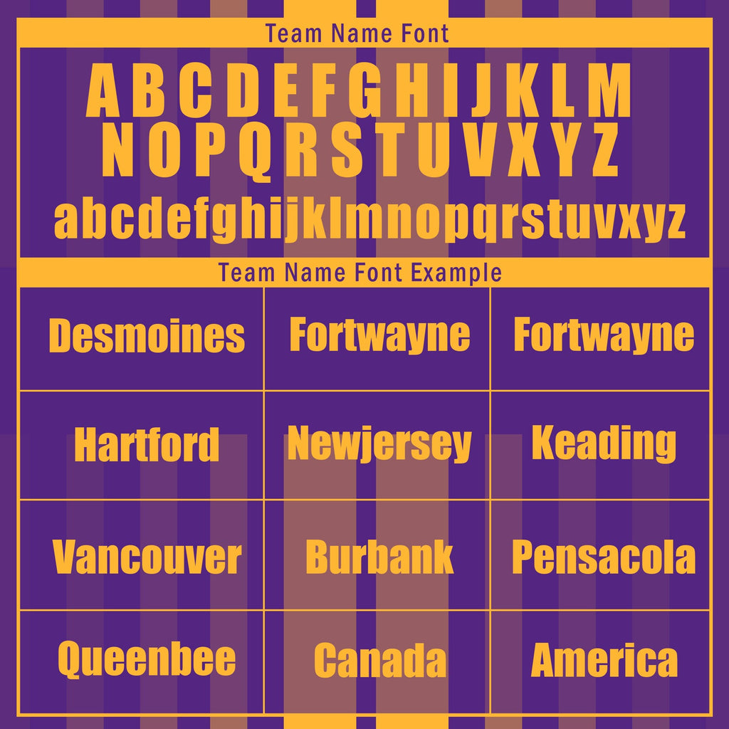 Custom Purple Yellow Soccer Sets Jersey Personalized SCJ101-D020131-4