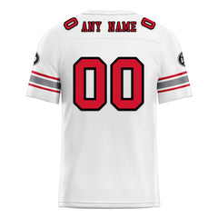 Custom White Arizona Personalized Authentic Football Jersey FBJ02-D020256-1