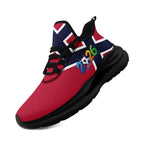 Custom 2026 World Cup Norway Sneakers DIY Country Flag Running Shoes Lightweight Sport Shoes Gift for Football Fans Personalized Team Name and Logo FN079-F027070-4