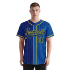 Custom Stripe Fashion Personalized Authentic Baseball Jersey BSBJ01-E06043-25