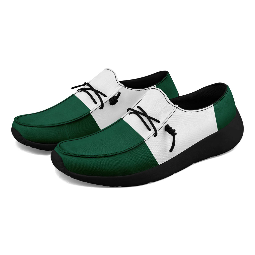 Custom New York Green White Shoes Personalized Sneaker FN018-D020278-28 Custom Online