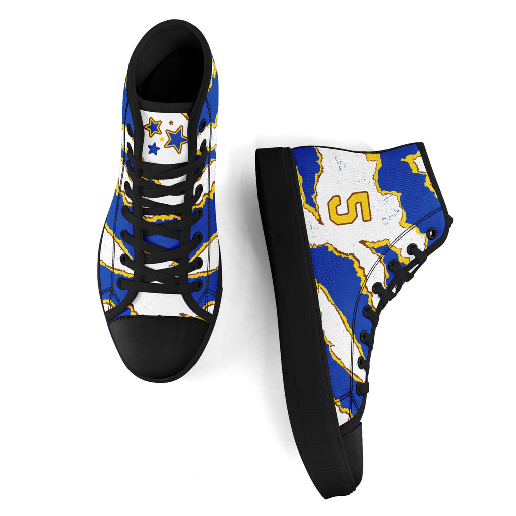 Custom Uruguay 2026 World Cup Sneakers DIY Country Flag Running Shoes Lightweight Sport Shoes Gift for Football Fans Personalized Team Name and Logo FN024-F009125-5