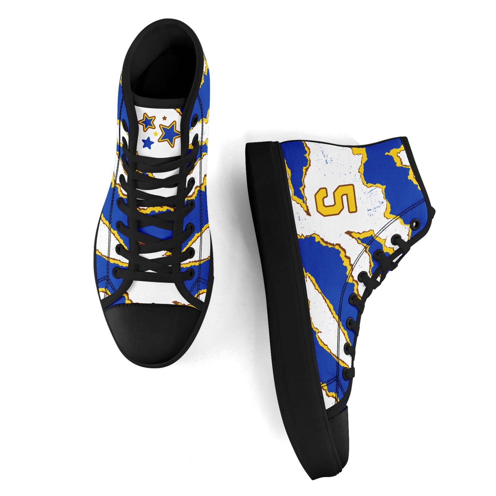 Custom Uruguay 2026 World Cup Sneakers DIY Country Flag Running Shoes Lightweight Sport Shoes Gift for Football Fans Personalized Team Name and Logo FN024-F009125-5