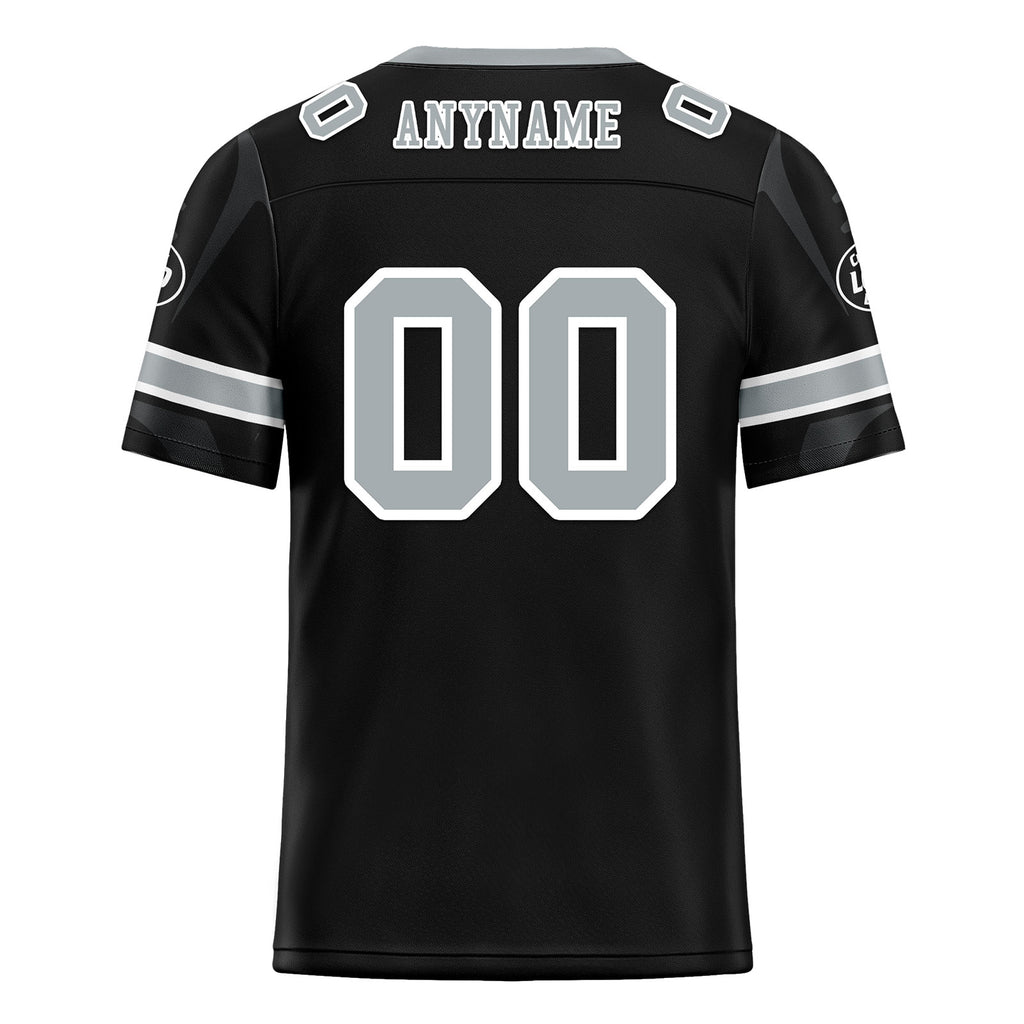 Custom Black Las Vegas Personalized Authentic Football Jersey FBJ02-D025033-23