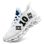 Custom South Korea 2026 World Cup Sneakers DIY Country Flag Running Shoes Lightweight Sport Shoes Gift for Football Fans Personalized Team Name and Logo FN003XD-F009063-1