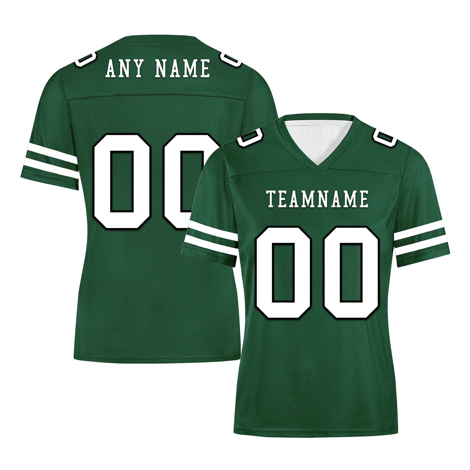 Custom Green Classic Style Personalized Authentic Football Jersey FBJ02-bd0a70a9