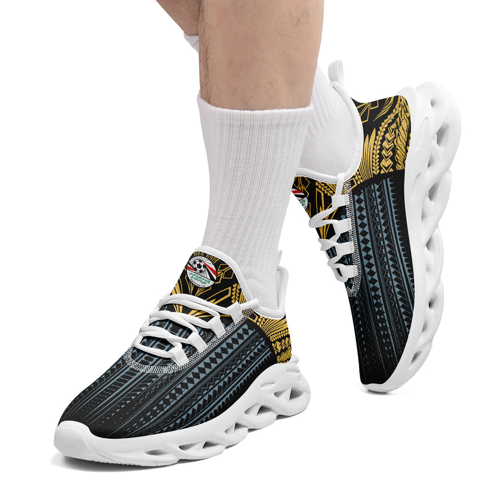 Custom Egypt 2026 World Cup Sneakers DIY Country Flag Running Shoes Lightweight Sport Shoes Gift for Football Fans Personalized Team Name and Logo FN003-F020041-3