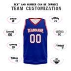 Custom Blue Red White City Edition Personalized Sports Uniform Authentic Basketball Jersey BBJ01-D06101-26