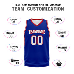 Custom Blue Red White City Edition Personalized Sports Uniform Authentic Basketball Jersey BBJ01-D06101-26