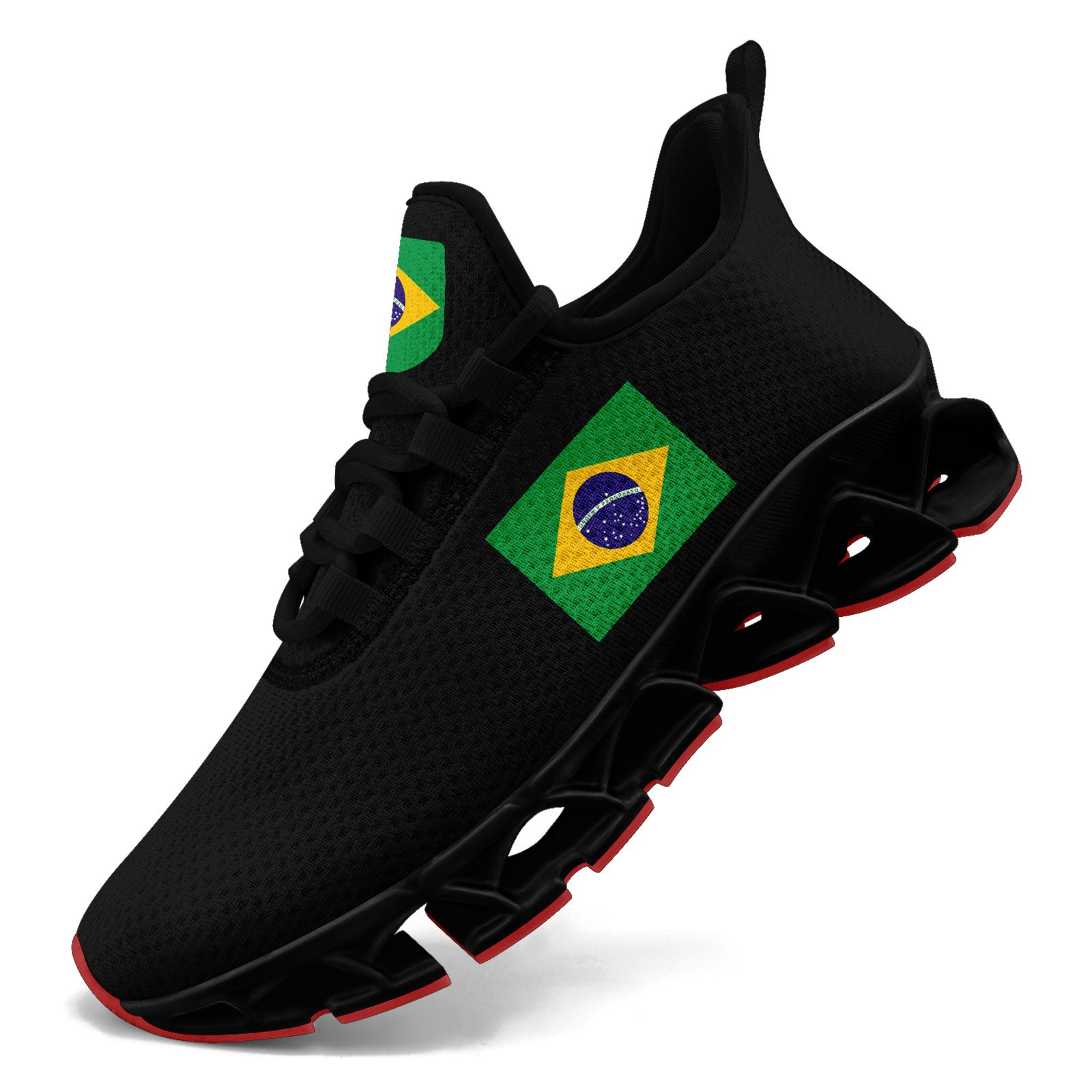 Custom 2026 World Cup Brazil Sneakers DIY Country Flag Running Shoes Lightweight Sport Shoes Gift for Football Fans Personalized Team Name and Logo FN003XD-F027047-3