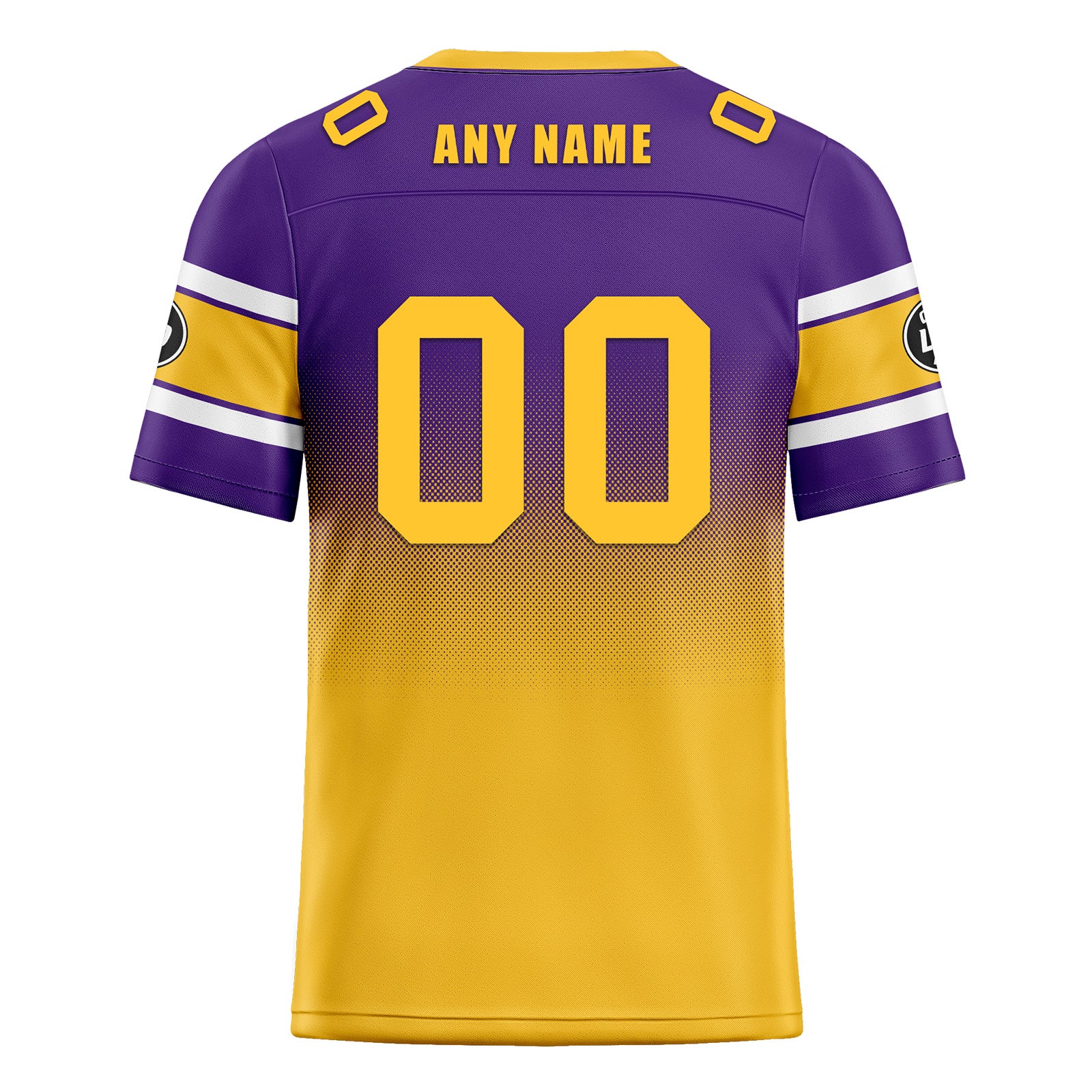 Custom Purple Yellow Minnesota Football Jersey and Hat Combo Offer Personalized Combo ZH-D020326-17