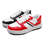 Custom Red Blue Houston Shoes Personalized Sneaker FN032-D020389-12