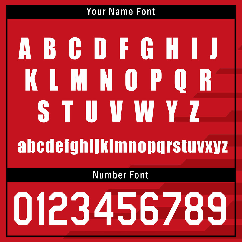 Custom Red Soccer Sets Jersey Personalized SCJ101-D28005