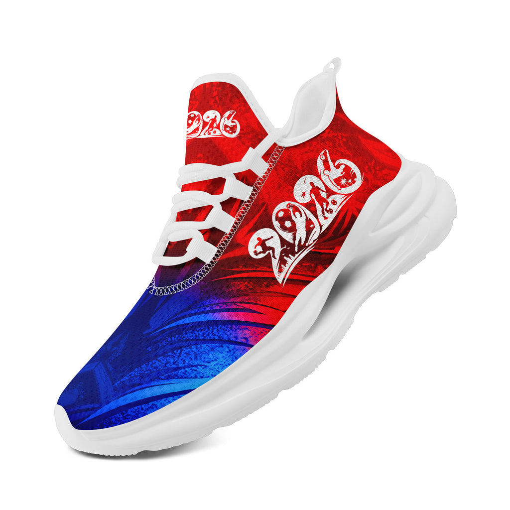 Custom 2026 World Cup Norway Sneakers DIY Country Flag Running Shoes Lightweight Sport Shoes Gift for Football Fans Personalized Team Name and Logo FN079-F027070-5