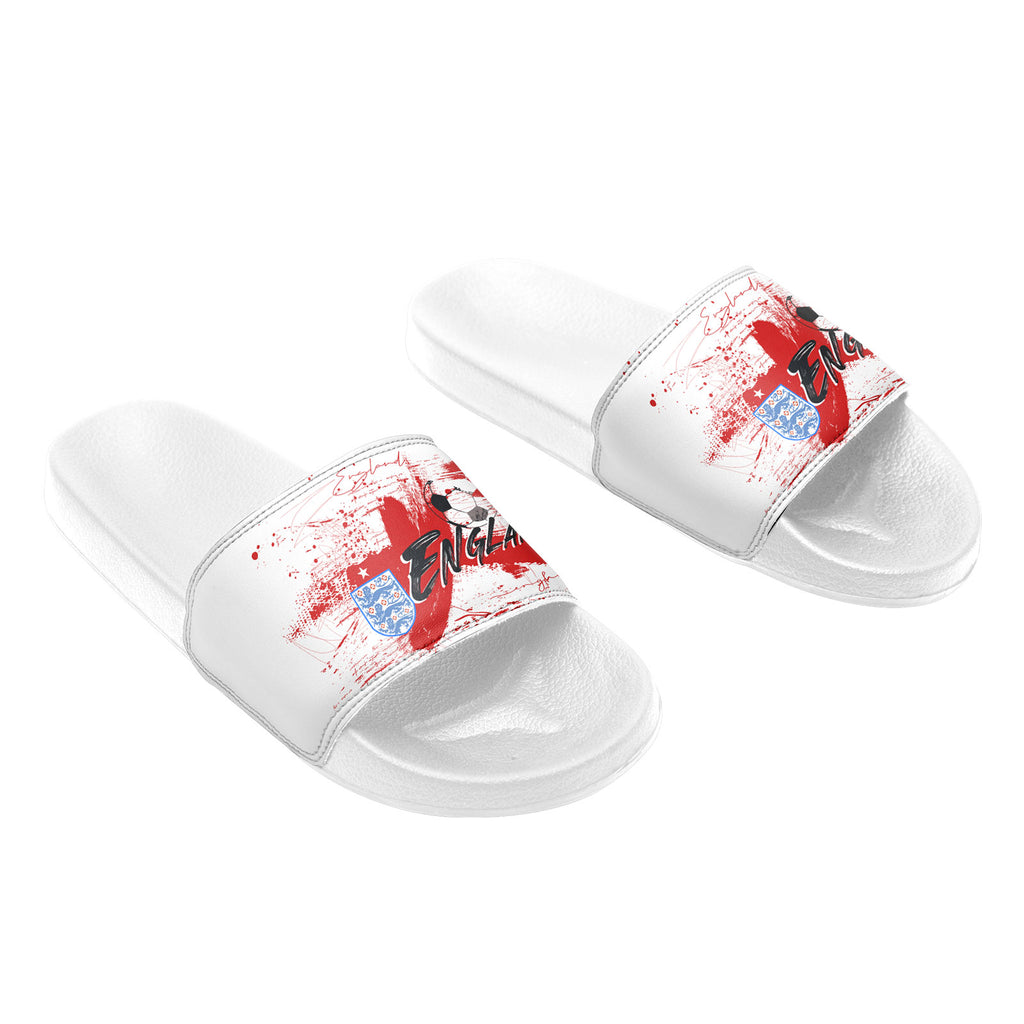 Custom England 2026 World Cup Sneakers DIY Country Flag Running Shoes Lightweight Sport Shoes Gift for Football Fans Personalized Team Name and Logo FN056-F020033-3