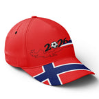 Personalized 2026 Norway Soccer Fan Hat - Add Your Name & Design Custom 2026 Football Tournament Hat YW061-F027075-2