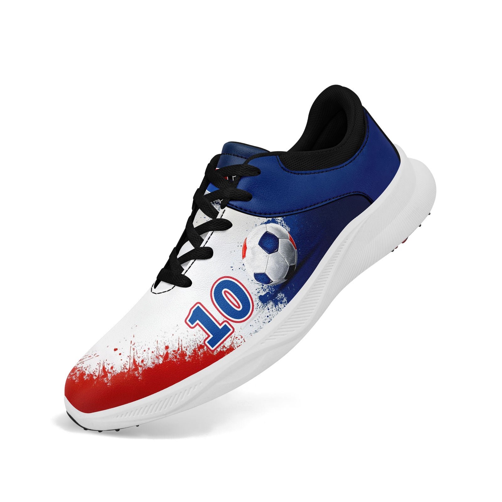 Custom South Korea 2026 World Cup Sneakers DIY Country Flag Running Shoes Lightweight Sport Shoes Gift for Football Fans Personalized Team Name and Logo FN062-F009110-3