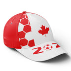 Personalized 2026 Canada Soccer Fan Hat - Add Your Name & Design Custom 2026 Football Tournament Hat YW061-F023093-2
